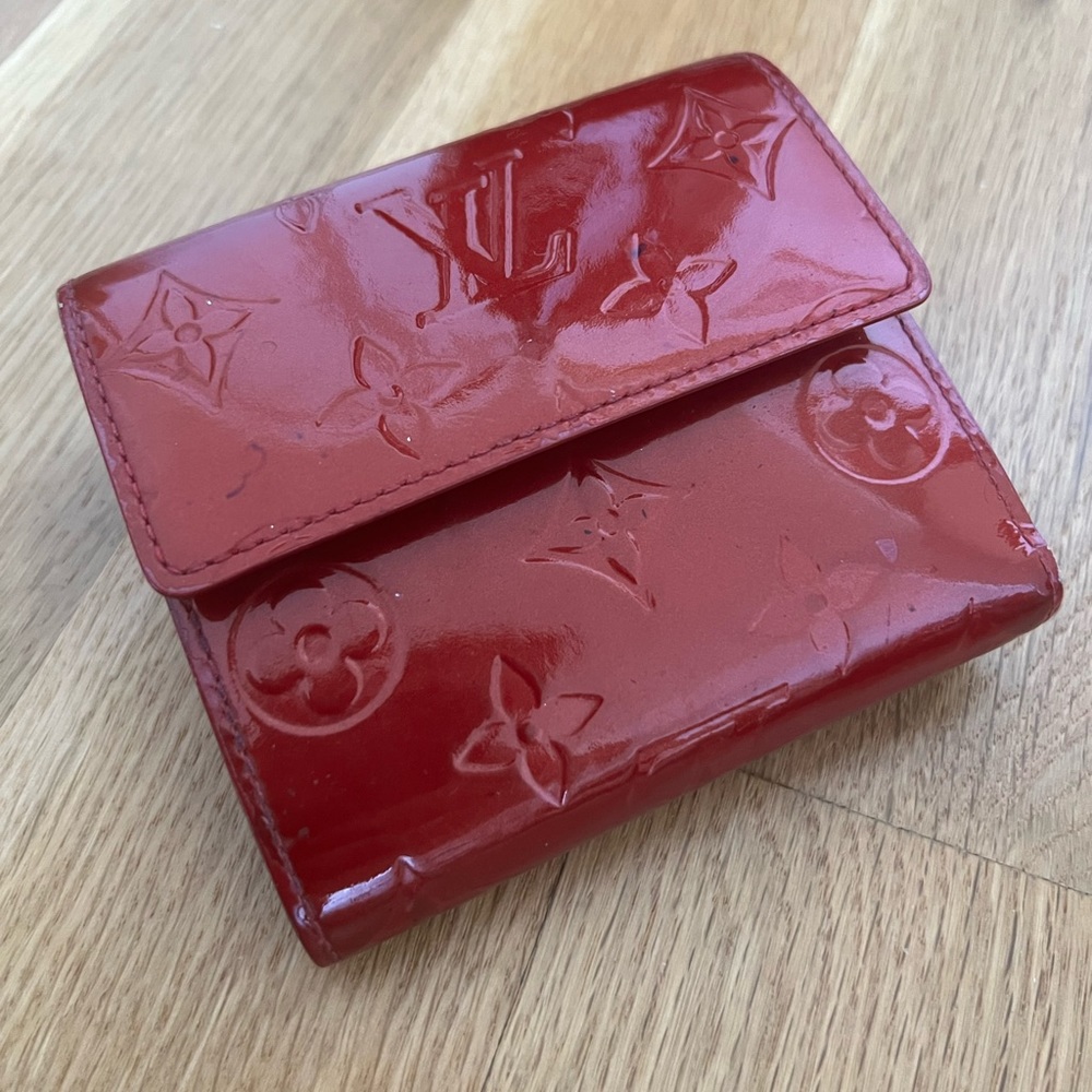 Louis Vuitton Red Wallet